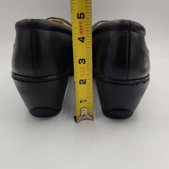Nurse Mates Bryar Slip Resistant Clogs, Black, Women's 9.5 Nursing Pillowtop - Picture 7 of 9